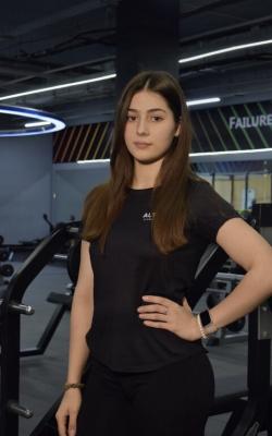 Инструктор тренажерного зала Корбелайнен Анастасия